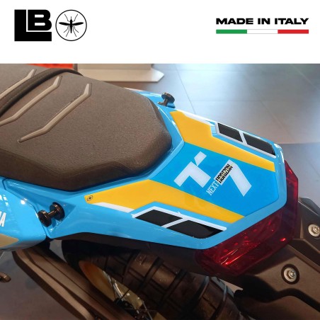Adesivo 3D Protezione Coda moto compatibile con Yamaha Tenere 700 Rally 2025