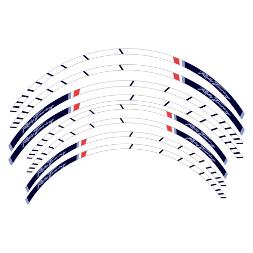                                             Αυτοκόλλητες λωρίδες σετ ζάντας μοτοσυκλέτας συμβατό με Honda Transalp XL750 2023
                                          