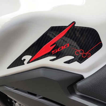 Aufkleber Motorradtank Seitenschutz passend für Honda Hornet 500 2024