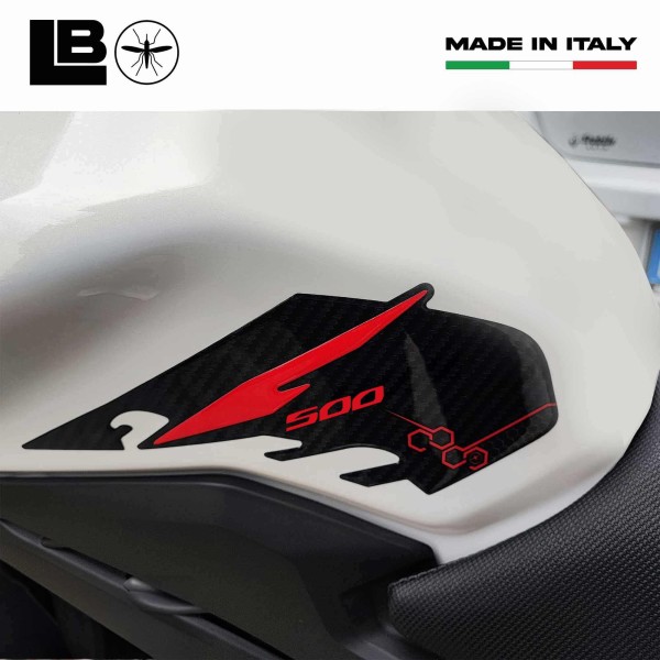 Pegatinas Protectores laterales de depósito de moto compatibles con Honda Hornet 500 2024