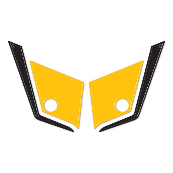 Stickers 3D Protections latérales moto compatibles avec Yamaha Tenere 700 Rally 2025