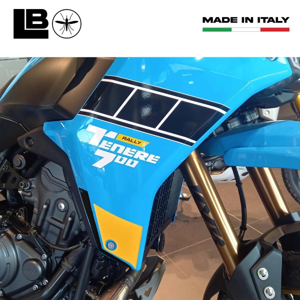 Adesivi 3D Protezioni Pance moto compatibile con Yamaha Tenere 700 Rally 2025