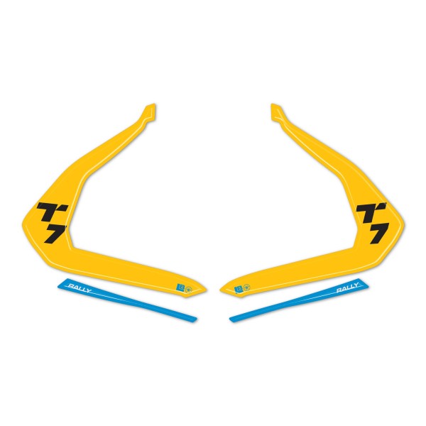 Pegatinas 3D Handguards moto compatible con Yamaha Tenere 700 Rally 2025