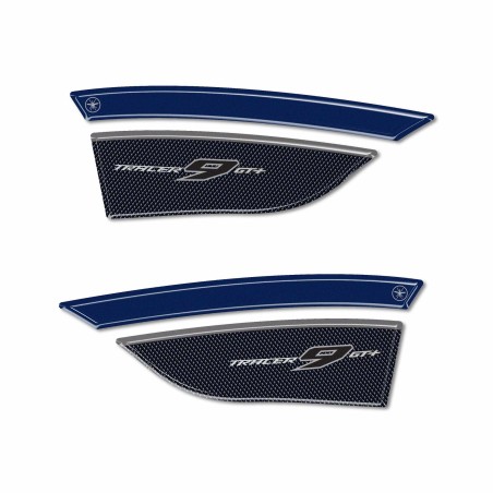 Protectores de guardabarros de moto Pegatinas 3D compatibles con Yamaha Tracer 9 GT+ 2025