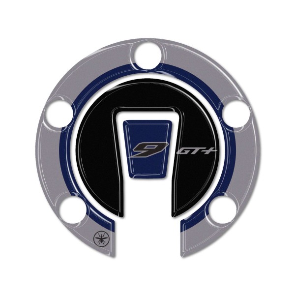 Tappo Keyless Serbatoio Adesivo 3D moto compatibile con Yamaha Tracer 9 GT+ 2025