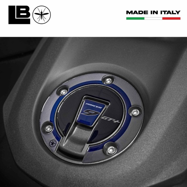 Adhesivo 3D para tapón de depósito sin llave compatible con Yamaha Tracer 9 GT+ 2025