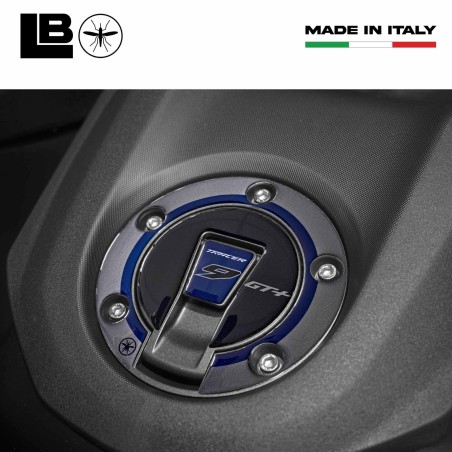 Keyless Tank Cap 3D Motorcycle Sticker compatible with Yamaha Tracer 9 GT+ 2025