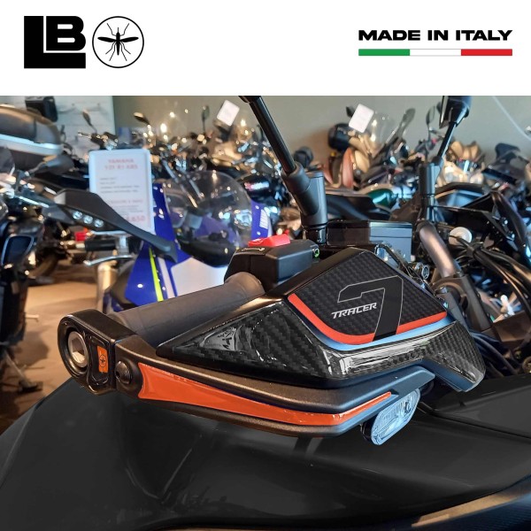 Stickers Protège-mains avant moto compatible avec Yamaha Tracer 7 2025