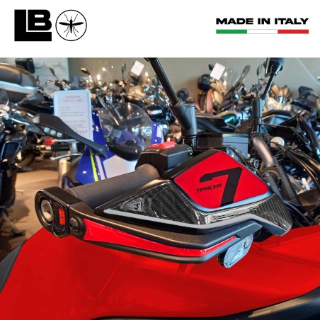 Adesivi Protezioni Frontali Paramani moto compatibili con Yamaha Tracer 7 2025