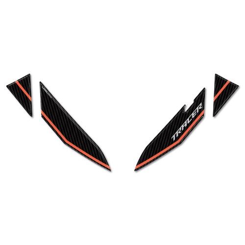 Stickers 3D Protection Frontale Phare Moto compatible avec Yamaha Tracer 7 2025 2