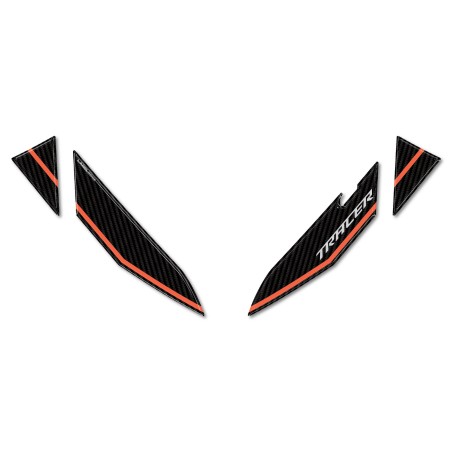 Adesivi 3D Protezione Frontale Fanale moto compatibili con Yamaha Tracer 7 2025