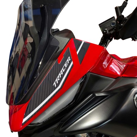 Adesivi 3D Protezione Frontale Fanale moto compatibili con Yamaha Tracer 7 2025