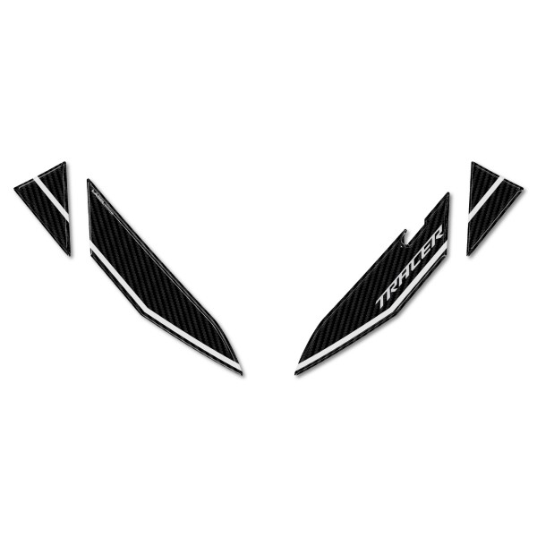 Adesivi 3D Protezione Frontale Fanale moto compatibili con Yamaha Tracer 7 2025