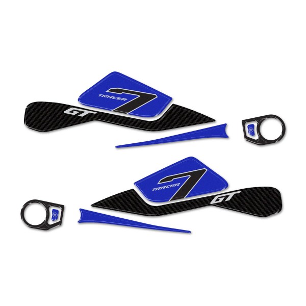 Stickers moto 3D compatibles avec Yamaha Tracer 7 GT 2025