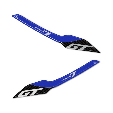 Protectores de manillar de moto Pegatinas 3D compatibles con Yamaha Tracer 7 GT 2025