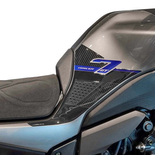Autocollants de protection latérale de réservoir compatibles avec Yamaha Tracer 7 GT 2025