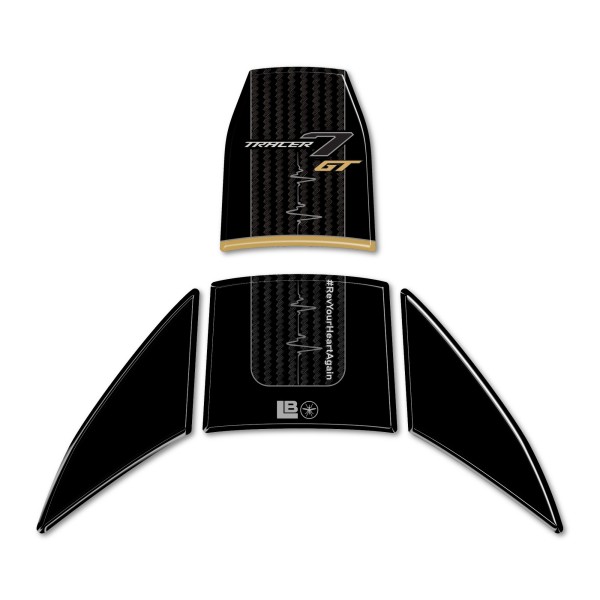 Protector de depósito 3D Sticker compatible con Yamaha Tracer 7 GT 2025