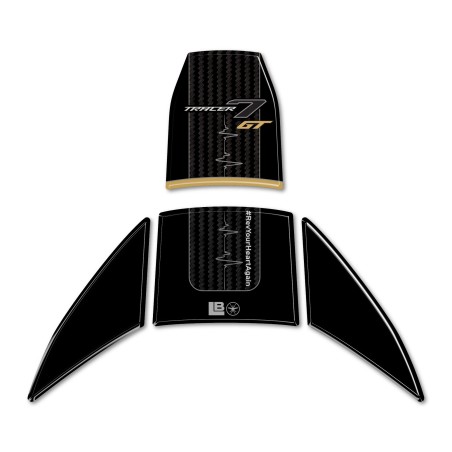 Protezione moto Adesivo 3D Paraserbatoio compatibile con Yamaha Tracer 7 GT 2025