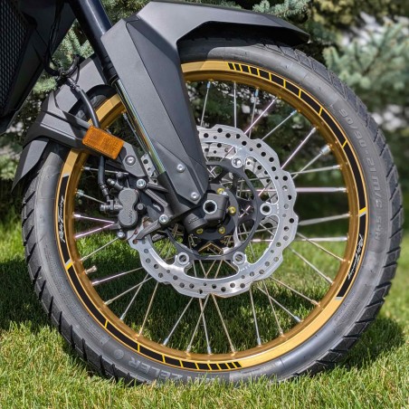 Fondo de llanta adhesivo para moto compatible con Honda Transalp XL750 2025