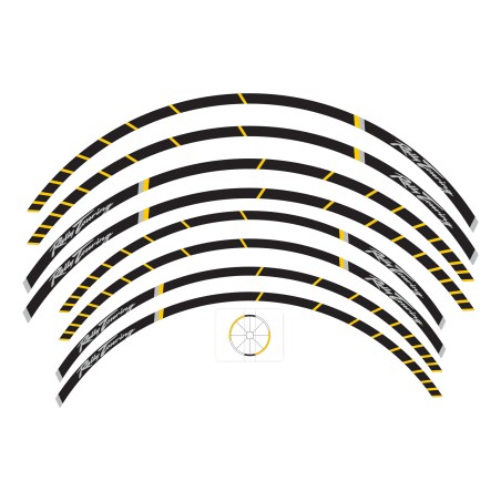 Fondo de llanta adhesivo para moto compatible con Honda Transalp XL750 2025