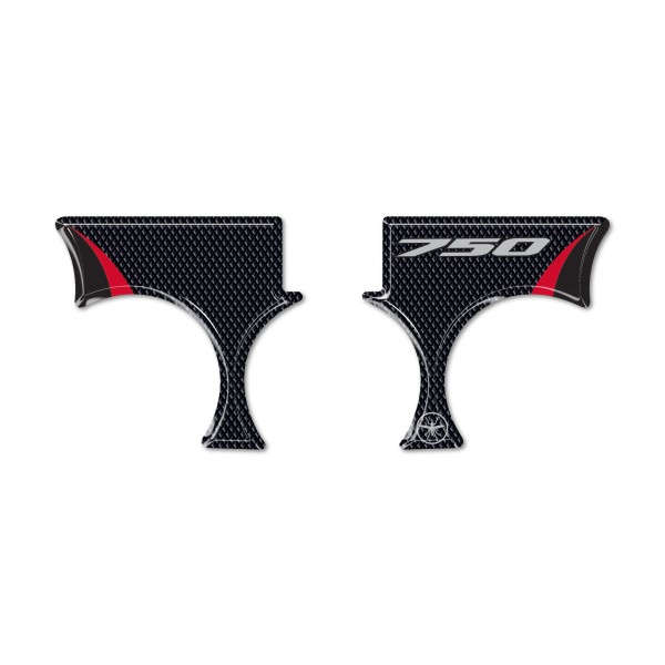 Autocollant 3D de protection de plaque de fourche moto compatible avec Honda Transalp 2025