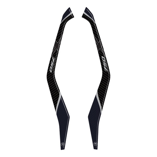 3D Aufkleber Griffschützer mit Top Box kompatibel mit Honda X-Adv 2021-25