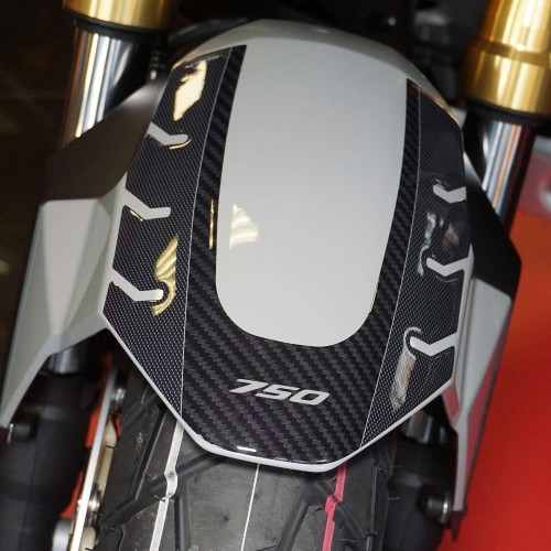                             3D αυτοκόλλητο προστασίας φτερού συμβατό με Honda X-Adv 2021-2025
                          