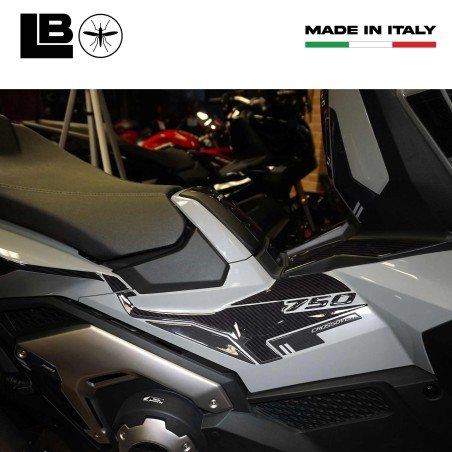 Adesivi 3d Protezioni Laterali Pedana Compatibili Con Honda X-Adv 2021-2025
