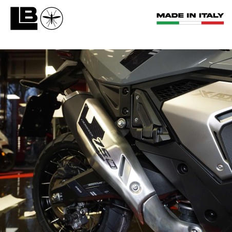 3D Gel Aufkleber Auspuffschutz kompatibel mit HONDA X-ADV 750 von 2021-2025