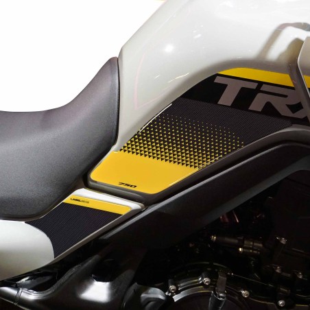 Motorbike Tank Side Protectors Stickers compatible with Honda Transalp 2025