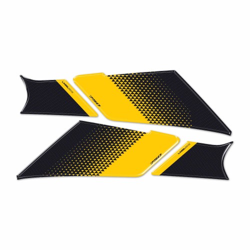 Protectores laterales de depósito de moto Pegatinas compatibles con Honda Transalp 2025 2