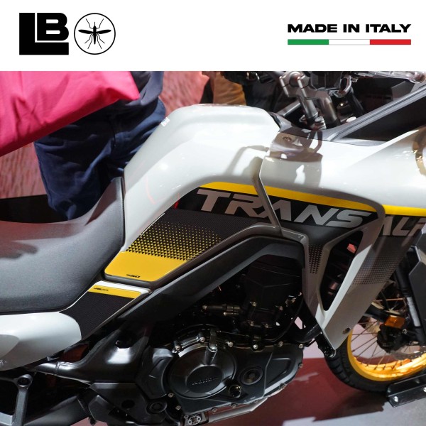 Motorbike Tank Side Protectors Stickers compatible with Honda Transalp 2025