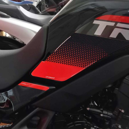 Motorbike Tank Side Protectors Stickers compatible with Honda Transalp 2025