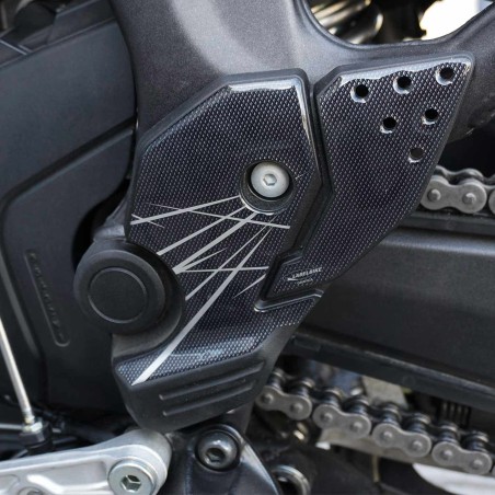 Autocollants de protection de talon en gel 3D compatibles avec Honda Africa Twin 1000