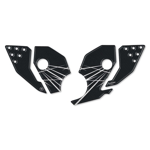 Pegatinas protectoras de talón de gel 3D compatibles con Honda Africa Twin 1000 2