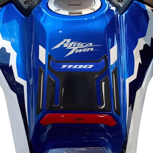 Pegatina 3D protector depósito moto compatible con Honda Africa Twin 2024