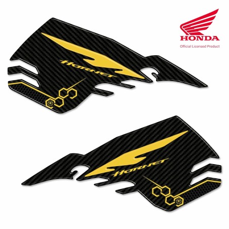 Stickers 3D Motorcycle side tank protectors compatible with Honda Hornet 2023-2024
