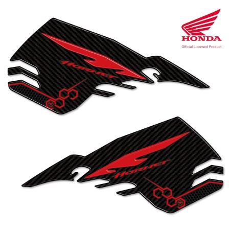 Pegatinas 3D Protectores laterales de depósito de moto compatibles con Honda Hornet 2023-2024