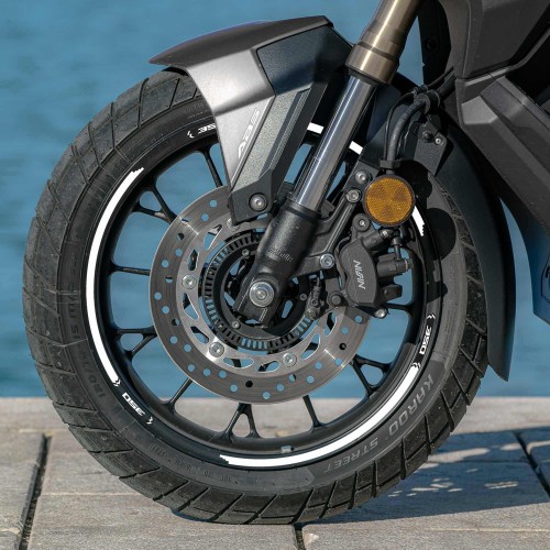 Kit strisce adesive cerchi ruote 14 e 15" scooter compatibili con Honda Adv350