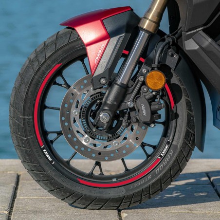 Kit de bandas adhesivas llantas 14 y 15" scooter compatible con Honda Adv350