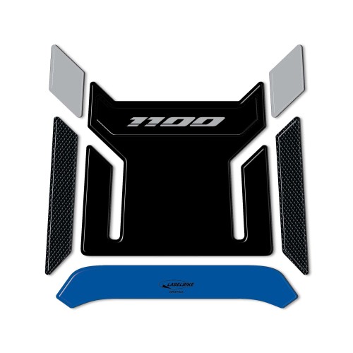 Adesivo 3D Protezione Paraserbatoio moto compatibile con Honda Africa Twin 1100 2022 2