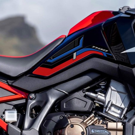 Adesivi 3D Protezioni laterali serbatoio compatibili con Honda Africa Twin 1100 2022 