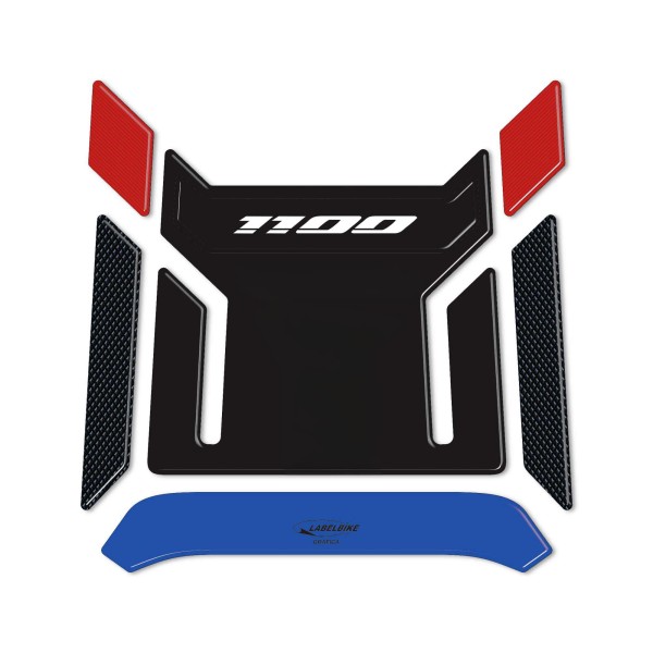 3D Sticker Motorcycle Tank Guard compatible with Honda Africa Twin 1100 2022