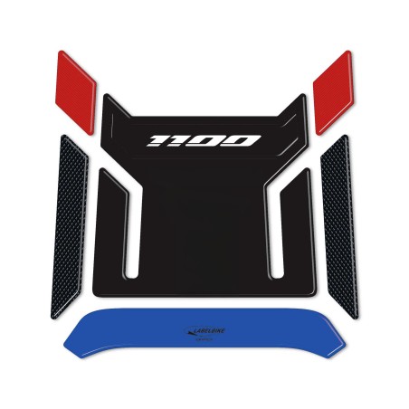 Adesivo 3D Paraserbatoio moto compatibile con Honda Africa Twin 1100 2022