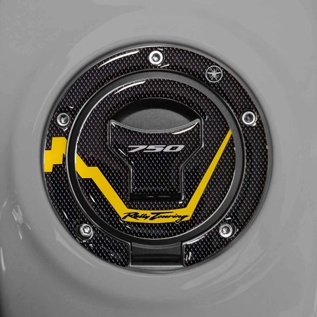 Motorbike Tank Cap Protection 3D Sticker compatible with Honda Transalp 2025