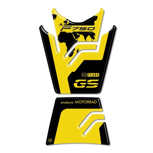 Tank Protector Motorrad Aufkleber kompatibel mit Bmw F 750 GS Edition 40 Jahre GS 2