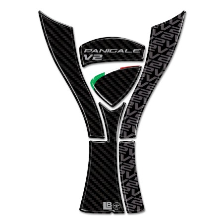 Adesivo Gel 3D Paraserbatoio moto compatibile con Ducati Panigale V2 V2S 2025