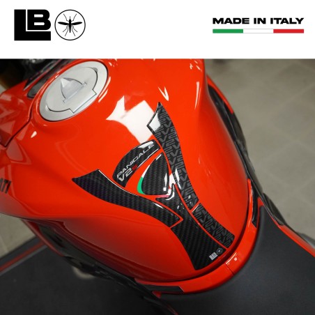 Adesivo Gel 3D Paraserbatoio moto compatibile con Ducati Panigale V2 V2S 2025