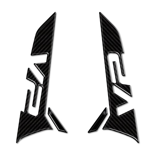 Resin-coated side tail stickers compatible with Ducati Panigale V2 V2S 2025 2