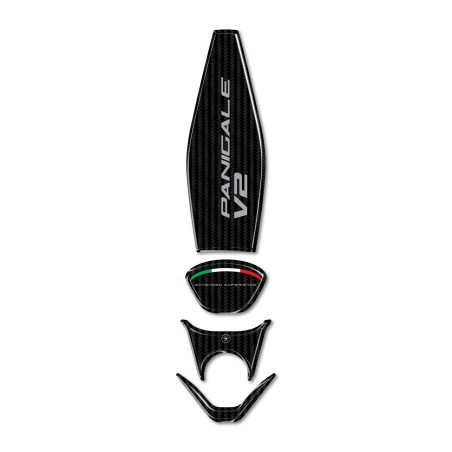 Adesivo resinato 3D per Coda Moto compatibile con Ducati Panigale V2 V2S 2025